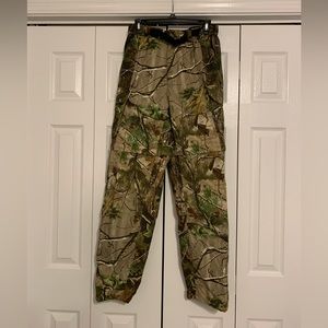 REDHEAD MENS SIZE MEDIUM REALTREE CAMO CONVERTIBLE PANTS